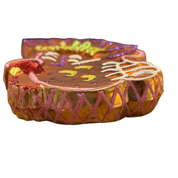 Vintage Christopher Radko "Gobble it Up" Retired 2001 Thanksgiving Ornament - Picture 3 of 4